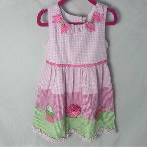 Emily Rose Girls Cupcake Dress – Size 5 🧁🎀🌸✨